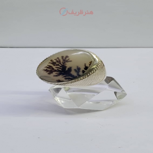 قیمت و خرید - انگشتر مردانه شجر تک درخت کلکسیونی نقره - هنرظریف