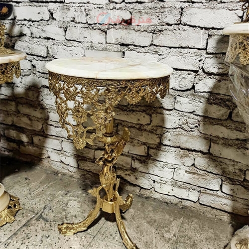 خرید ، قیمت و مشخصات _ میز تلفن پایه ماهی ستون فرشته گل رز سایز 40، بسیار زیبا و شیک / زیر قیمت بازار ، کیفیت عالی | هنر ظریف