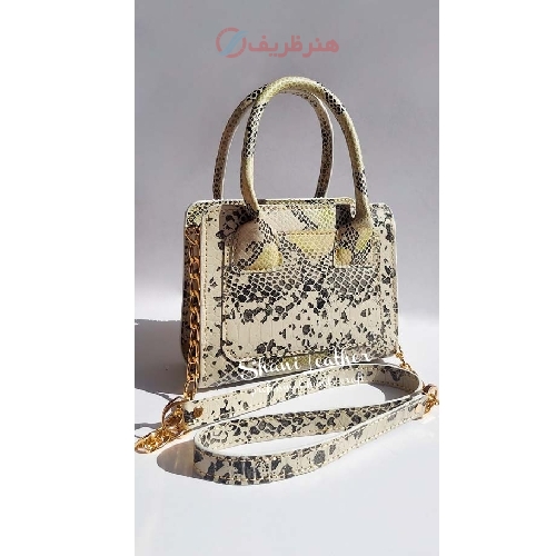 خرید، قیمت و مشخصات کیف دستی/دوشی چرمی دستدوز و دستساز مدا زارا، قابل اجرا در سایز و رنگ های متنوع بسیار با کیفیت_ هنر ظریف