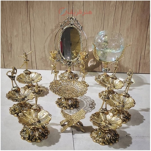 خرید آنلاین، هفت سین برنزی طرح فوق العاده زیبای بالرین با جلوه ای زیبا و دیدنی، با قیمت عالی | هنرظریف