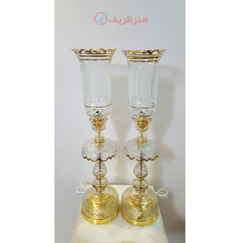 خرید، قیمت و مشخصات لاله هرمی تراش بسیار شیک و پرکار سایز بزرگ، ارزان و با کیفیت_ هنرظریف