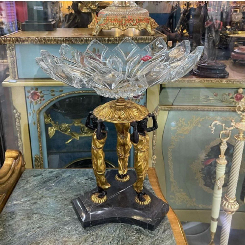 خرید، قیمت و مشخصات میوه خوری برنزی اصل، مدل سه فرشته؛ با کیفیت بالا _ هنرظریف