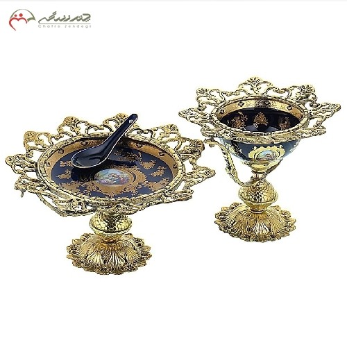 خرید آنلاین، آجیل خوری و تنقلات خوری از جنس برنز طرح دار بدنه پر کار و رنگ ثابت، زیر قیمت بازار | هنرظریف