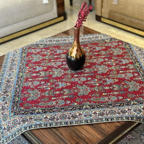 خرید، قیمت و مشخصات رومیزی یک در یک پاسارگاد قرمز ارزان و با کیفیت _ هنرظریف