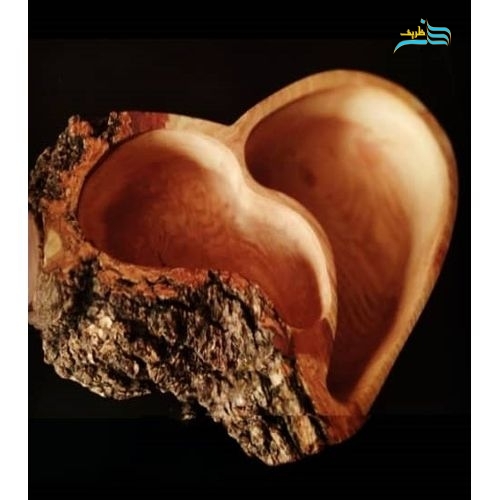 اردو خوری چوبی با سطح صاف و رنگ گیاهی، مناسب برای پذیرایی - هنرظریف