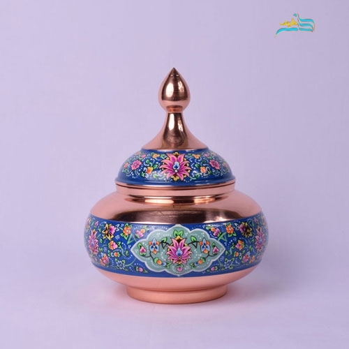 قندان 30 مس و پرداز ساخته شده از ورق ضخیم با روکش پلی استر- هنرظریف