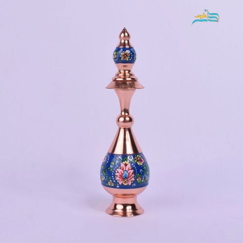 تُنگ صراحی 20 مس و پرداز، دارای ورق مس ضحیم و روکش پلی استر