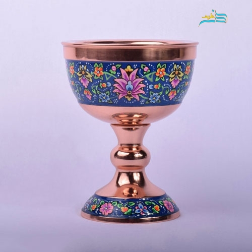 سنگاب 16 مس و پرداز، مناسب دکور و پذیرایی در منزل و محل کار، با ورق مس ضخیم - هنرظریف