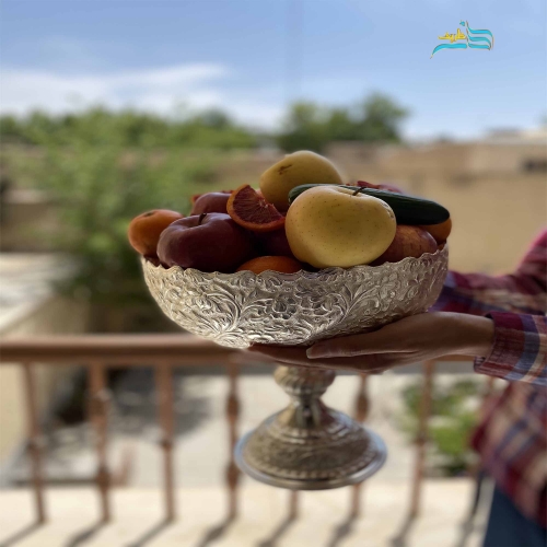 میوه خوری با بالاترین درجه خلوص و آبکاری روکش نقره، با ثبات رنگ بالا و ماندگار