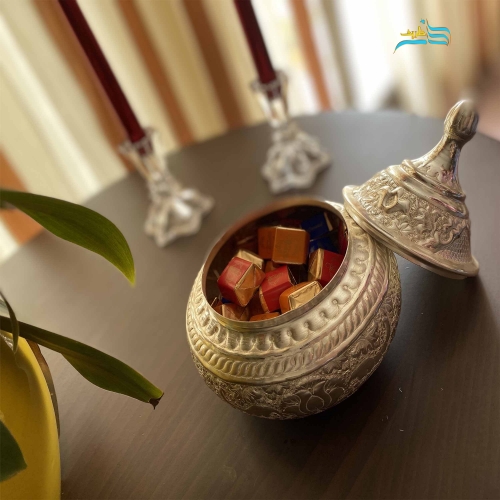 شکلات خوری با سلامت پوشش محافظ و ثبات رنگ، زیر ساخت با کیفیت مس و برنج - هنرظریف