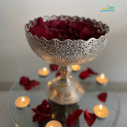 آجیل خوری با سلامت پوشش محافظ و ثبات رنگ و از جنس مس و برنج