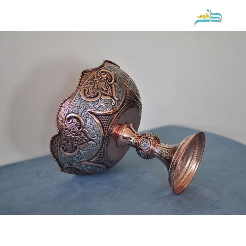 آجیل خوری قلم زنی روکش کوره ای رنگ ثابت جنس برنج