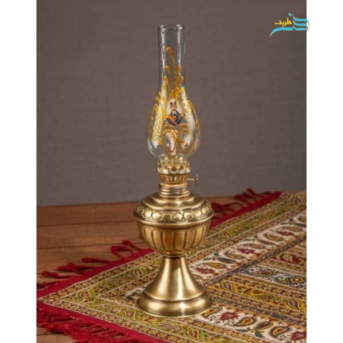 سرویس سماور زغالی 3 لیتری 6 نفره و چراغ سنتی