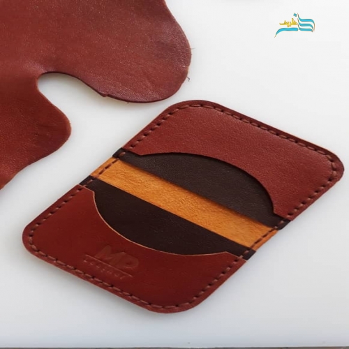 کیف کارت چرم دستدوز دارای ۴ جای کارت سبک و کاربردی - هنرظریف