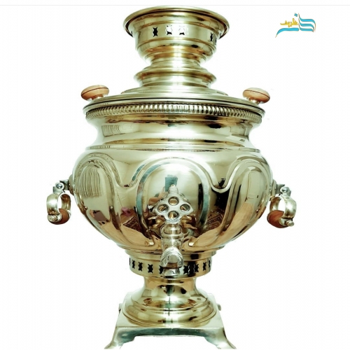سماور زغالی 8 لیتری دسته بخواب و قلم حلالی