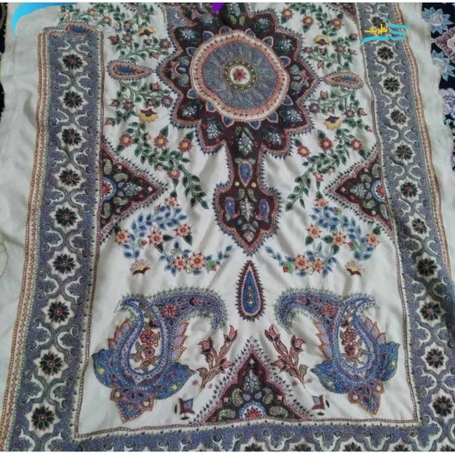 پته رومیزی ناهار خوری دوخته شده با نخ گیاهی و رنگ طبیعی با کیفیت و درجه 1