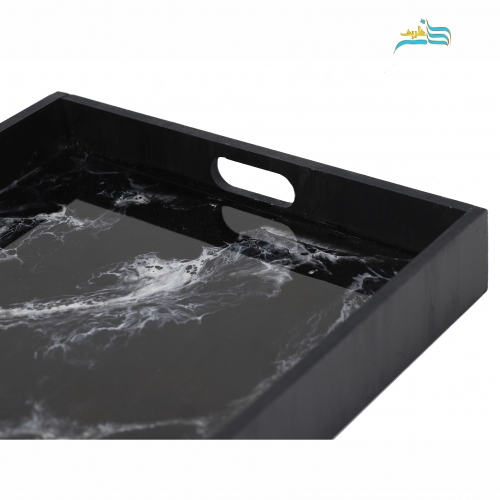سینی چوبی دژاوو طرح مرمر متریال مرغوب درجه 1 با کیفیت بالا با ضمانت