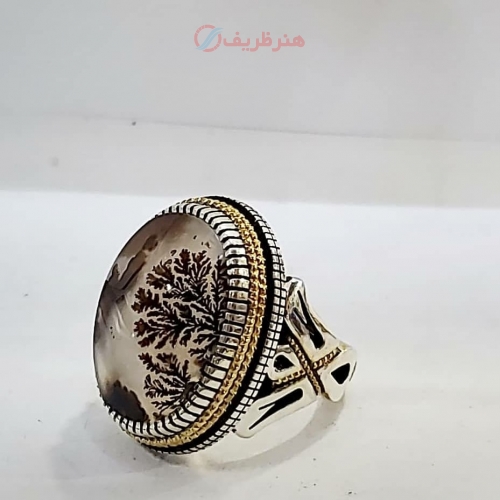 انگشتر مردانه طلا _ هنرظریف
