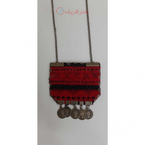 گردنبند و رومانتویی سوزن دوزی بلوچ - هنرظریف