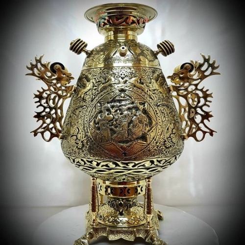 سماور زغالی ۶ لیتری مدل جام