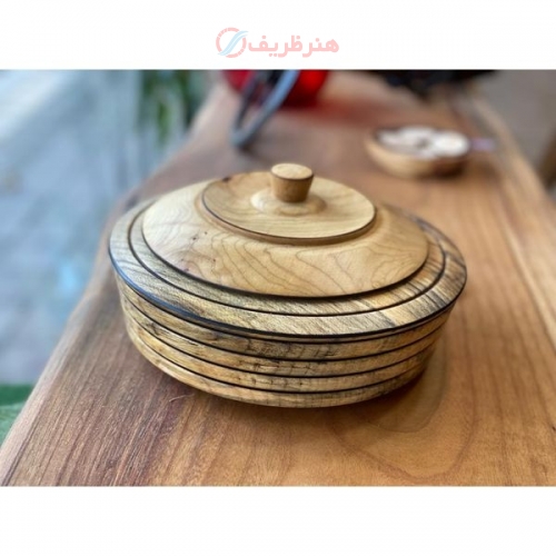 شکلات خوری چوب افرا با پوشش روغن همل