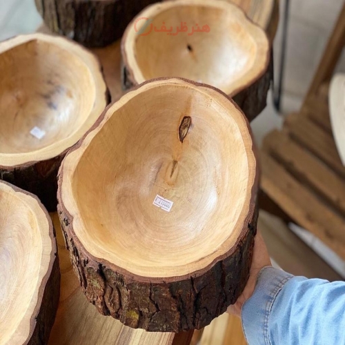 ظرف تنه ای چوب توسکا قابل شستشو