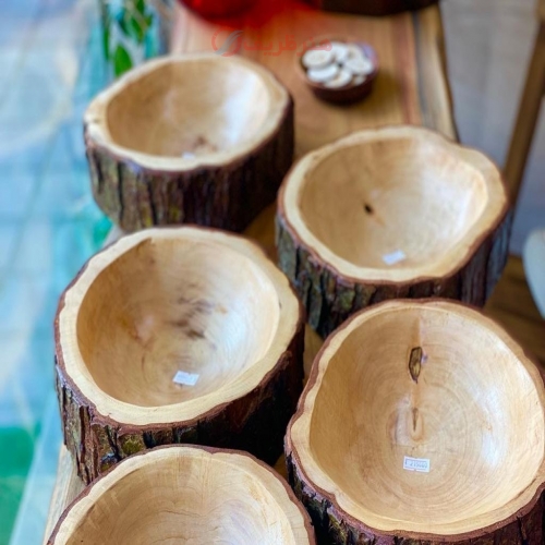 ظرف تنه ای چوب توسکا