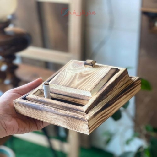 باکس سیگار چوب نراد ارتفاع 7 سانت