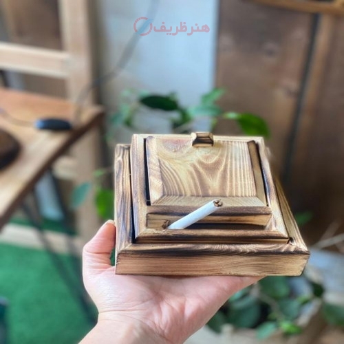 باکس سیگار چوب نراد ارتفاع 7 سانت