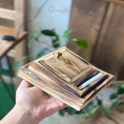 باکس سیگار چوب نراد ارتفاع 7 سانت