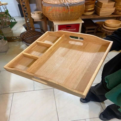 سینی پذیرایی چوبی
