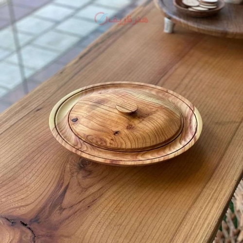 پایه شمع چوبی خراطی ون کهنسال