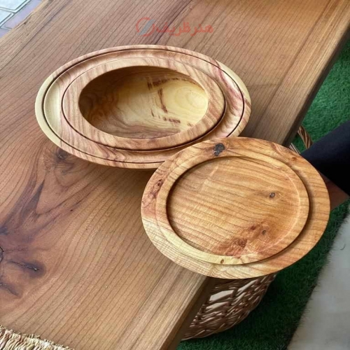 پایه شمع  چوبی خراطی ون کهنسال