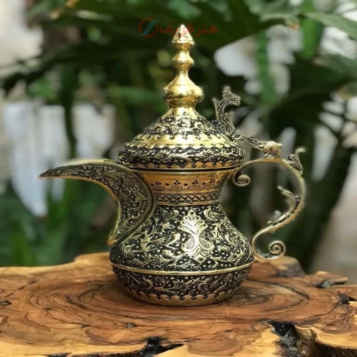 دله عربی برنجی سنگین وزن - هنرظریف