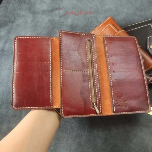 کیف پول چرمی زنانه