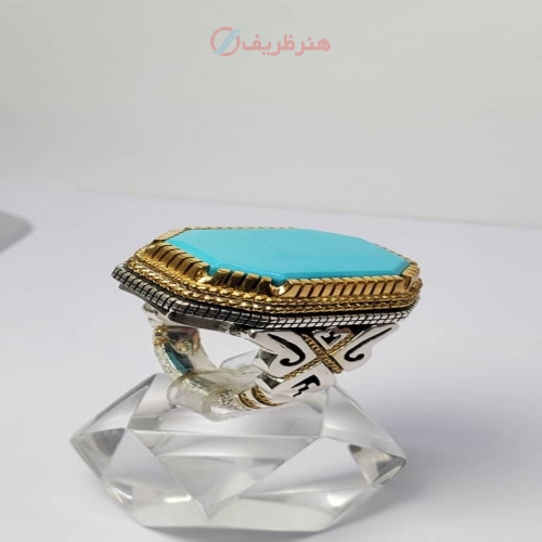 انگشتر مردانه فیروزه نیشابوری عجمی