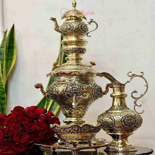 سرویس سماور 6 لیتری اعلاء - هنرظریف