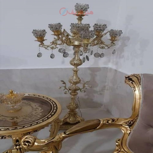 آباژور شاخه کوچک لاله عباسی، 4 شاخه 9 روشنایی - هنرظریف