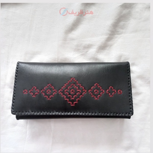 کیف چرم دست دوز، با کیفیت بسیار بالا و طراحی شیک، استفاده شده از چرم با کیفیت