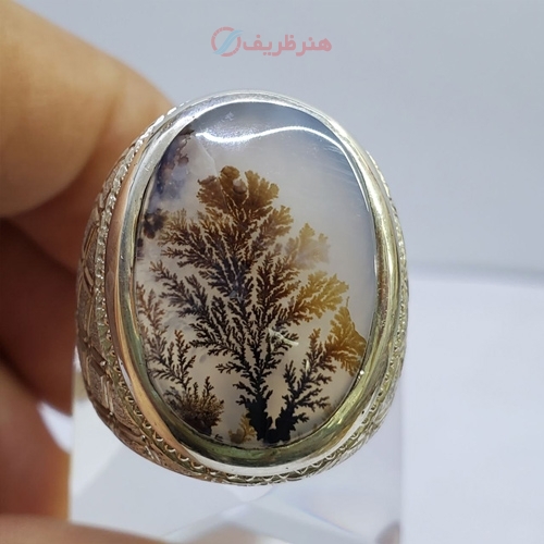 انگشتر شجر تک درخت فوق کلکسیونی رکاب تخصصی فدیوم - هنرظریف