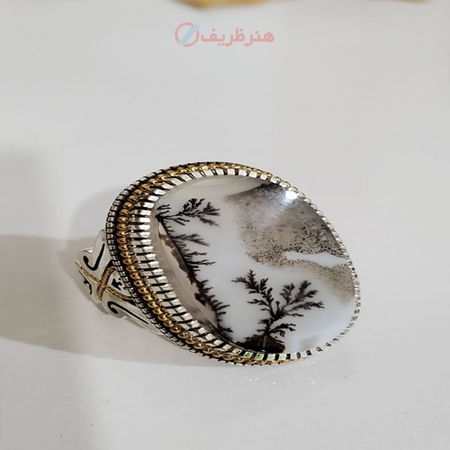 انگشتر شجر منظره رویایی طراحی فوق کلسیونی کیفیت عالی