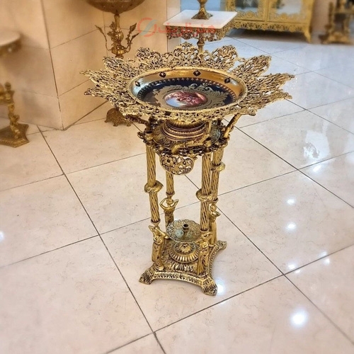میوه خوری کنار سالنی، جنس آلیاژ طرح جدید بسیار زیبا با کیفیت درجه یک و رنگ ثابت - هنرظریف