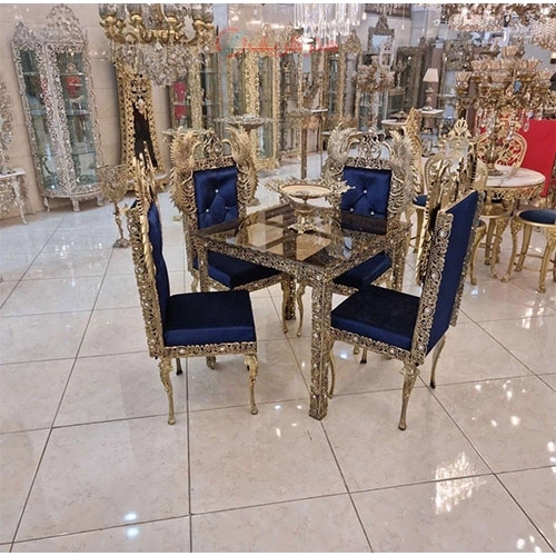 میز ناهار خوری 4 نفره طاووس، بسیار خاص و چشمگیر / هنر ظریف