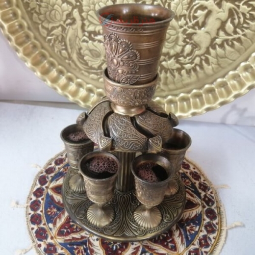 پیک میجر (شربت خوری) 6 نفره جنس زاماک