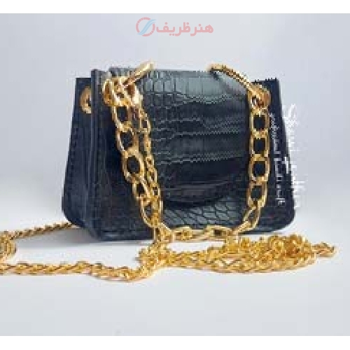 مینی کیف دوشی چرمی دستدوز مدل سارا چرم بسیار با کیفیت و دارای رنگ بندی زیبا - هنرظریف