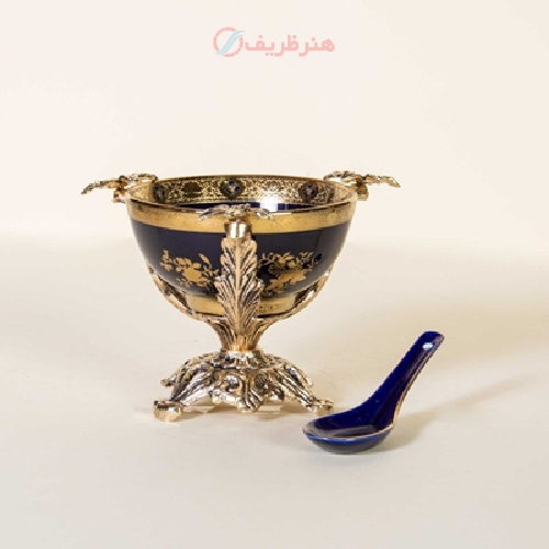 تنقلات خوری برنز سرامیک، رنگ سرمه ای و برنز - هنرظریف