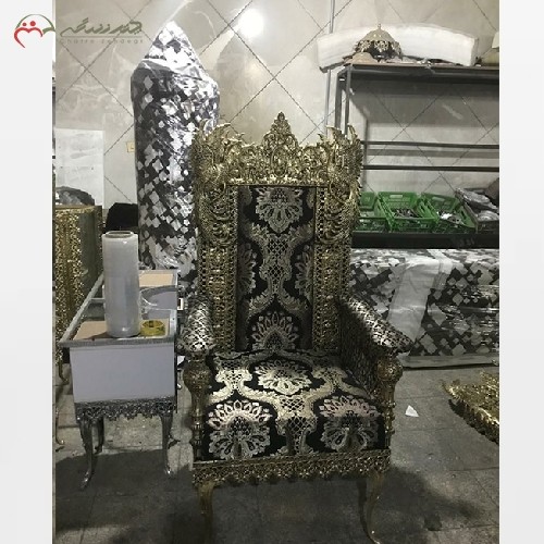 مبلمان برنزی هفت طرح سلطنتی پایه بلند، بدون تغییر رنگ با ضمانت - هنرظریف