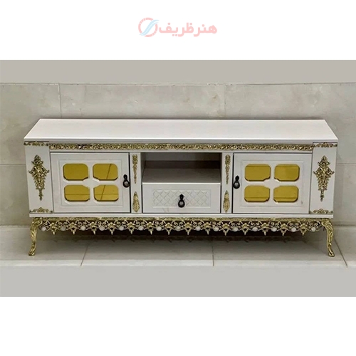 میز تلویزیون برنزی طرح جدید باکیفیت درجه یک