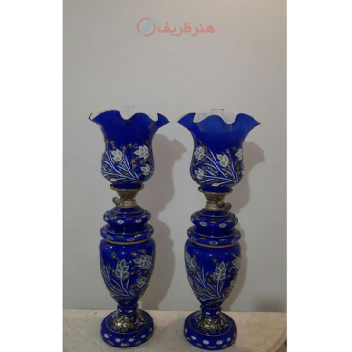 چراغ لب چین شکم دار مدل تراش برگی