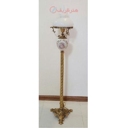 کنارسالنی مدل قالپاقی ستون سرامیکی تمام برنج